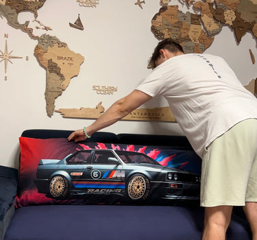 Classic Car Pillow